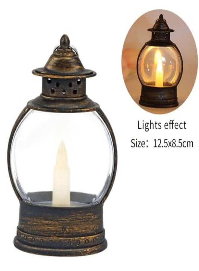 SHOPECOM فوانيس شمسية خارجية مقاومة للماء من SHOPECOM مع زجاج، فوانيس LED عتيقة الطراز بدون لهب، فوانيس زينة خارجية للهدايا، الفناء، الحديقة، الشرفة، الشرفة الأمامية، الحفلات (2) - Image 5